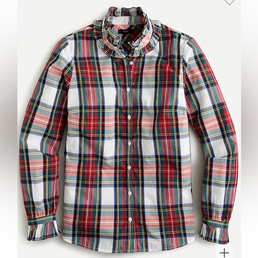 J.Crew Ruffleneck Classic-Fit Boy Shirt - BNWT!